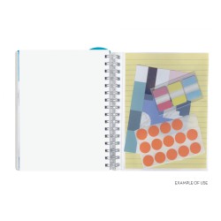 AGENDA FINOCAM MAGISTRAL 1/4  SV AZUL 26-27