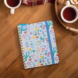 AGENDA FINOCAM MAGISTRAL 1/4  SV FLOWERS 26-27