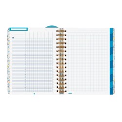 AGENDA FINOCAM MAGISTRAL 1/4  SV FLOWERS 26-27