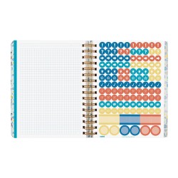 AGENDA FINOCAM MAGISTRAL 1/4  SV FLOWERS 26-27