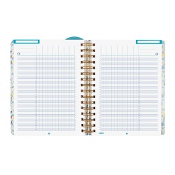 AGENDA FINOCAM MAGISTRAL 1/4  SV FLOWERS 26-27