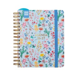 AGENDA FINOCAM MAGISTRAL 1/4  SV FLOWERS 26-27