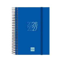 AGENDA FINOCAM ESPIRAL E8 1DP AZUL 26-27