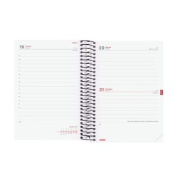 AGENDA FINOCAM ESPIRAL E8 1DP AZUL 26-27