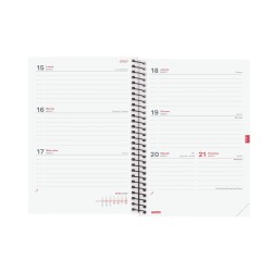 AGENDA FINOCAM ESPIRAL E8 SV HORIZ.AZUL 26-27