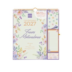 CALENDARIO FINOCAM PLUS FRASES MOTIVADORAS 16 MESES 26-27