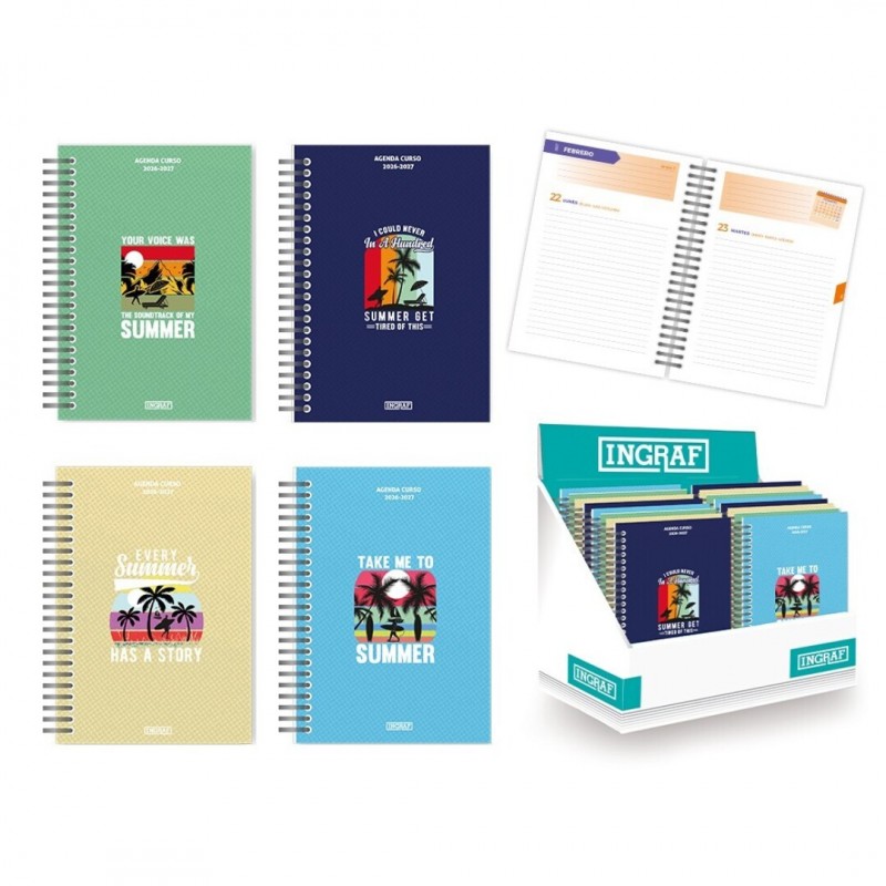 AGENDA ESCOLAR SUMMER 8º...