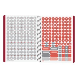 AGENDA FINOCAM IKON BURDEOS E10 SV 26-27