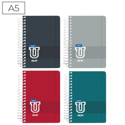 AGENDA ESCOLAR CAMPUS A5 1DP TAPA PP 26-27 ESTANDAR