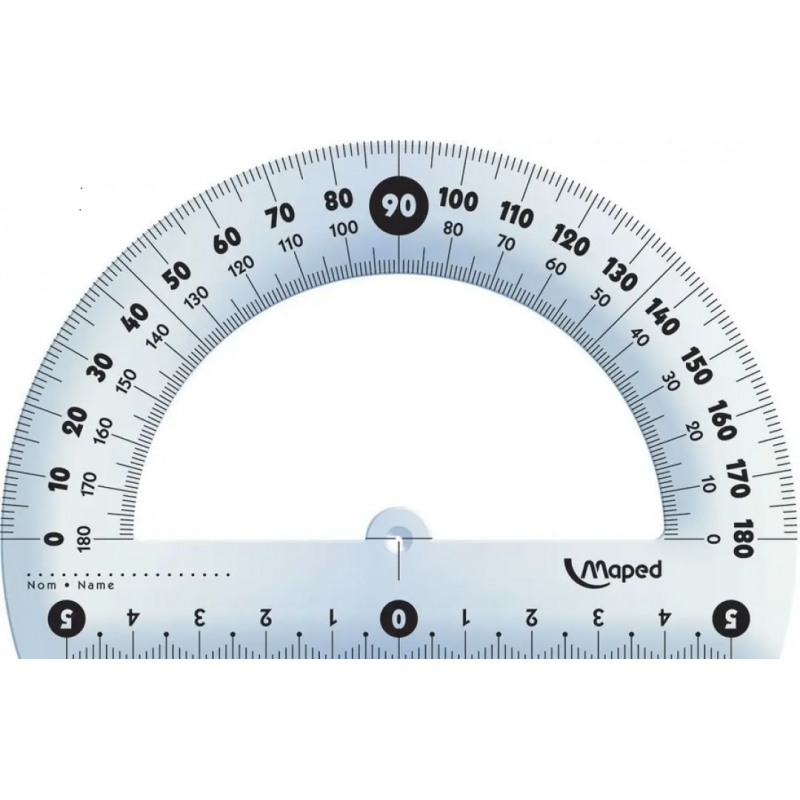SEMICIRCULO MAPED 12 cm