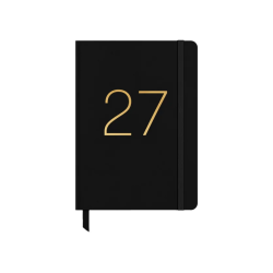 AGENDA ANUAL 2027 CAMPUS PU PLAIN A6 SEM VISTA NEGRO