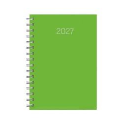 AGENDA 1DP 1/4 PREMIUM BASE WIRE´O 179-VERDE 2027