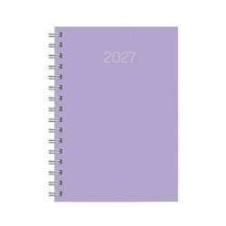 AGENDA 1DP 1/4 PREMIUM BASE WIRE´O 573-LILA 2027