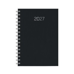 AGENDA 1DP 1/4 PREMIUM BASE WIRE´O C01-NEGRO 2027