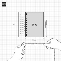 RECAMBIO MULTIFIN ANUAL 3002  SEM.VIS.155X215 2027
