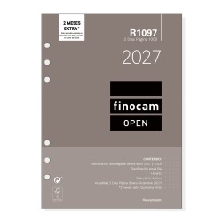 RECAMBIO FINOCAM ANUAL 1000  R1097 2027 - 2 DÍA PÁGINA