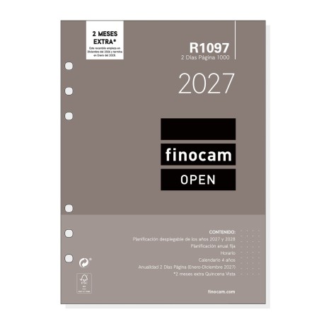 RECAMBIO FINOCAM ANUAL 1000...