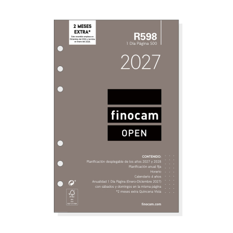 RECAMBIO FINOCAM OPEN 500...