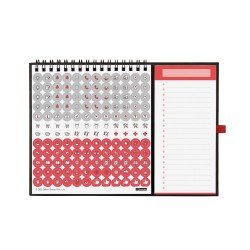 CALENDARIO ESCRIBIR NEUTRO CON IMÁN 140X150 2027