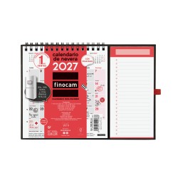 CALENDARIO ESCRIBIR NEUTRO CON IMÁN 140X150 2027