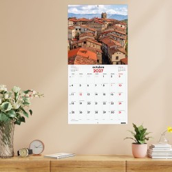 CALENDARIO PARED ESCRIBIR 30x30 PUEBLOS ENCANTO 2027