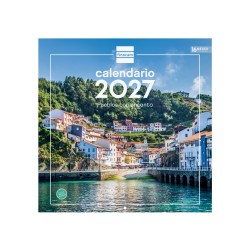 CALENDARIO PARED ESCRIBIR 30x30 PUEBLOS ENCANTO 2027