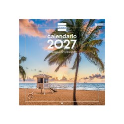 CALENDARIO PARED ESCRIBIR 30x30 PUEBLOS PARADISÍACOS 2027