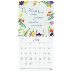 CALENDARIO PARED ART 21X21 FRASES MOTIVADORAS 2027