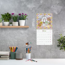 CALENDARIO PARED ART 21X21 MARTABGE 2027