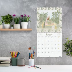 CALENDARIO PARED ART 30X30 FRASES MARBATGE 2027