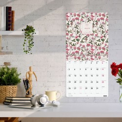 CALENDARIO PARED ART 30X30 FRASES MONIQUILLA 2027