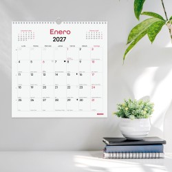 CALENDARIO PARED 30x30 CHIC 2027 BLANCO