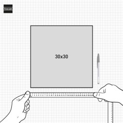 CALENDARIO PARED 30x30 CHIC 2027 BLANCO