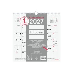 CALENDARIO PARED 30x30 CHIC 2027 BLANCO