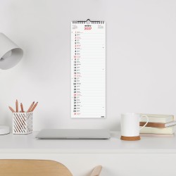 CALENDARIO PARED ESCRIBIR LARGO L 155x430 2027