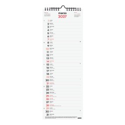 CALENDARIO PARED ESCRIBIR LARGO L 155x430 2027