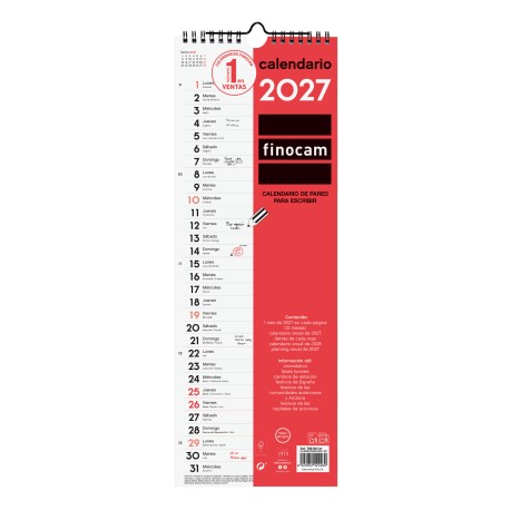 CALENDARIO PARED ESCRIBIR...