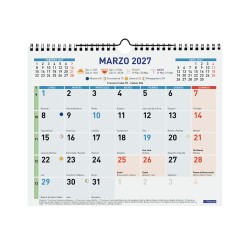 CALENDARIO PARED COLOR ESC.M 30X24,7 2027