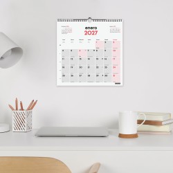 CALENDARIO PARED ESCRIBIR 30X30 2027