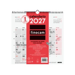 CALENDARIO PARED ESCRIBIR 30X30 2027