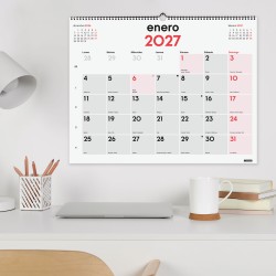 CALENDARIO PARED MIXTO XL 590X420 2027