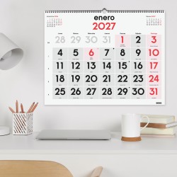 CALENDARIO PARED MIXTO XL 590X420 2027