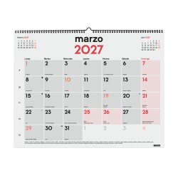 CALENDARIO PARED MIXTO XL 590X420 2027