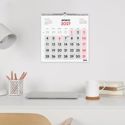 CALENDARIO PARED N.GRANDES 300X300 2027