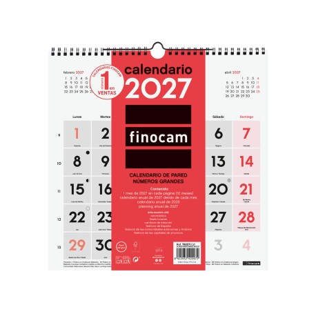CALENDARIO PARED N.GRANDES...