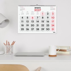 CALENDARIO PARED NºGRANDES L 430X310 2027