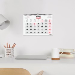 CALENDARIO PARED NºGRANDES M 300X210 2027