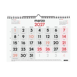 CALENDARIO PARED NºGRANDES M 300X210 2027
