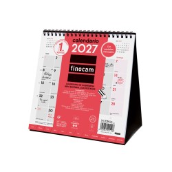 CALENDARIO SOBREMESA C/PESTAÑAS 190x190 2027