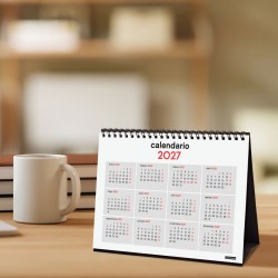 CALENDARIO SOBREMESA NºGRANDES-NOTAS S 210x150 2027